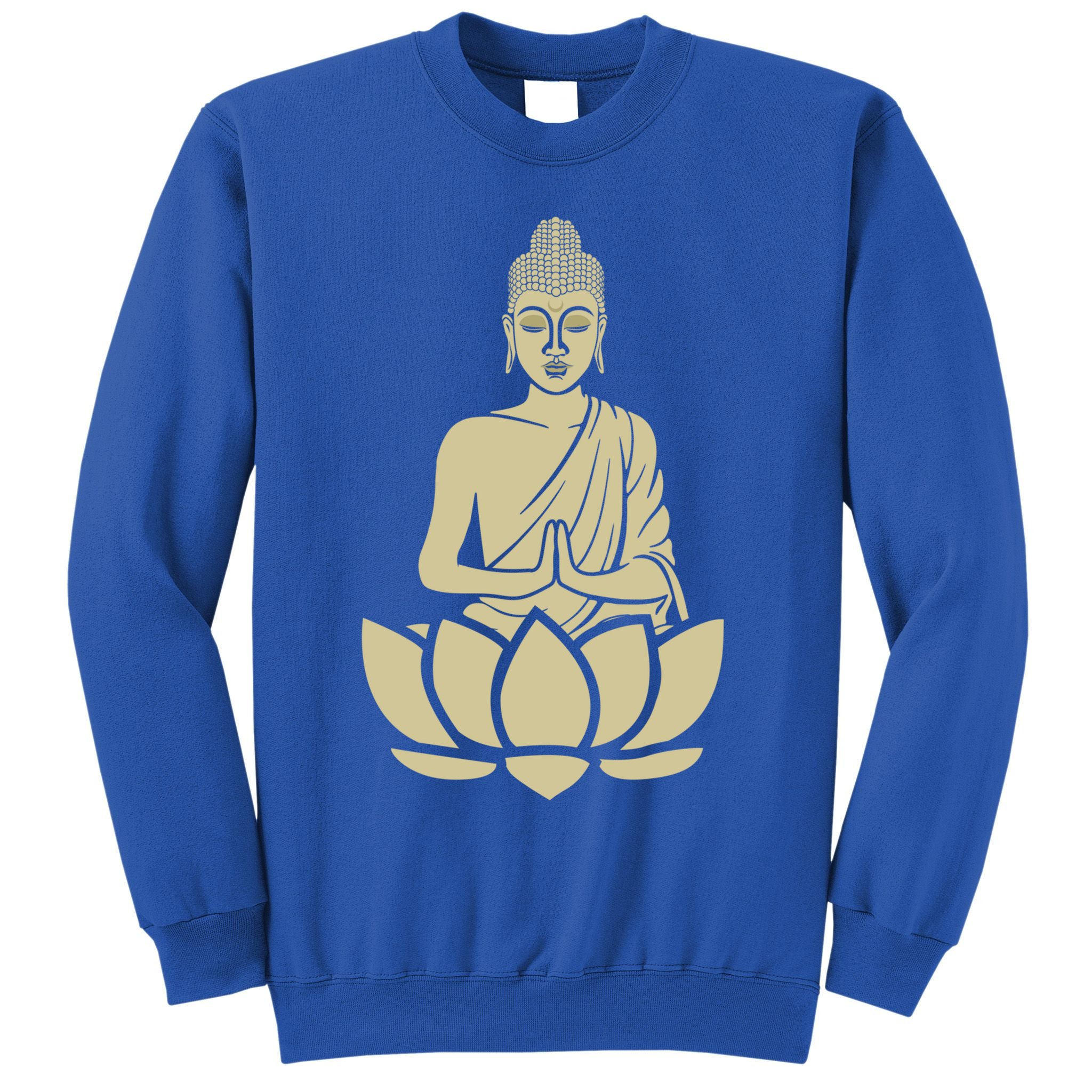 Spiritual Buddha Namaste And Lotus Meditation And Yoga Lifestyle Gift Sweatshirt