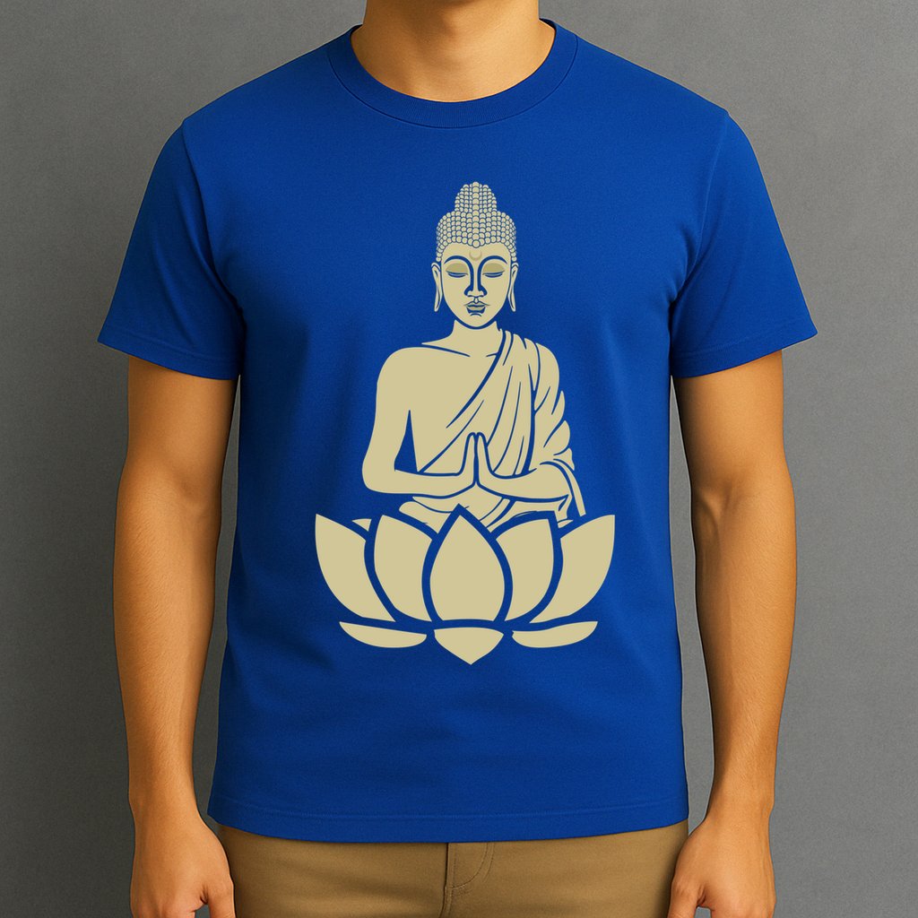 Spiritual Buddha Namaste And Lotus Meditation And Yoga Lifestyle Gift T-Shirt
