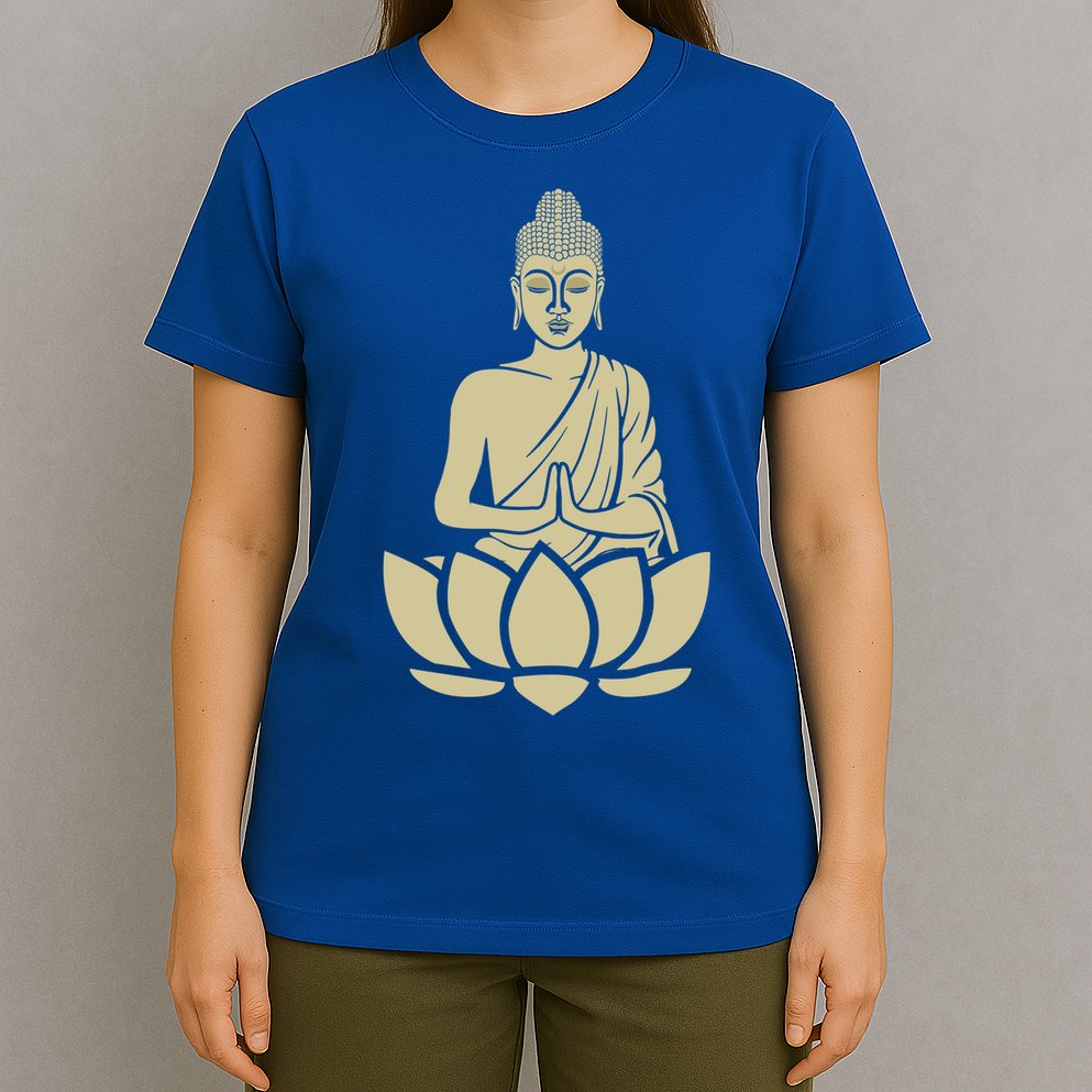 Spiritual Buddha Namaste And Lotus Meditation And Yoga Lifestyle Gift T-Shirt