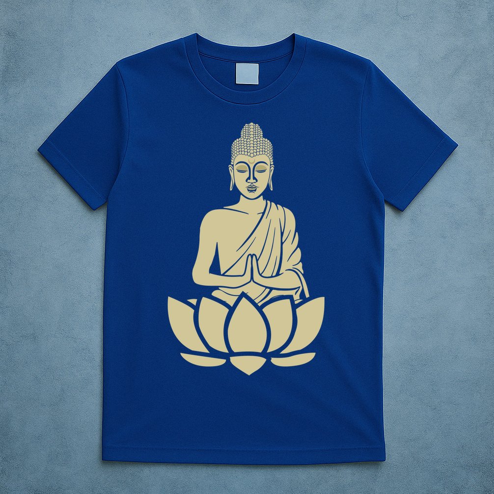 Spiritual Buddha Namaste And Lotus Meditation And Yoga Lifestyle Gift T-Shirt