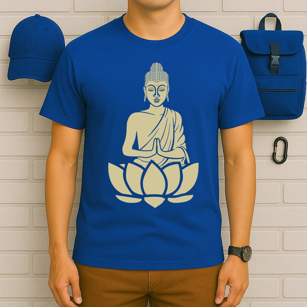 Spiritual Buddha Namaste And Lotus Meditation And Yoga Lifestyle Gift T-Shirt