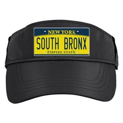 South Bronx New York Ny Home Neighborhood License Plate Adult Drive Performance Visor