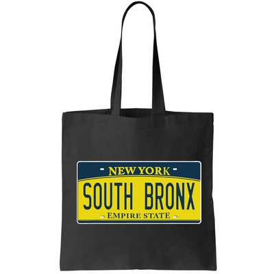 South Bronx New York Ny Home Neighborhood License Plate Bag