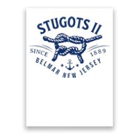 Stugots Belmar Nj Rope Retro Sarcastic Funny Boating Poster