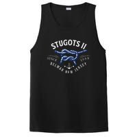 Stugots Belmar Nj Rope Retro Sarcastic Funny Boating PosiCharge Competitor Tank