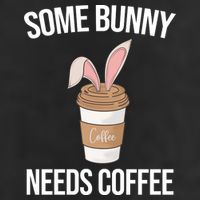 Some Bunny Needs Coffee Cute Trucker Hat
