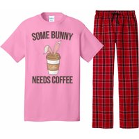 Some Bunny Needs Coffee Cute Pajama Set