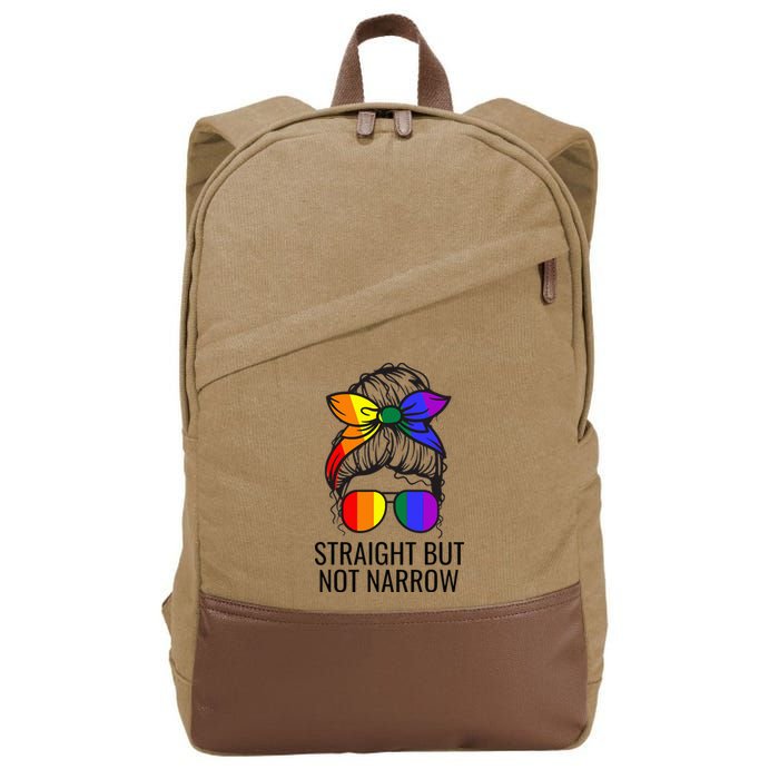 Straight But Not Narrow Proud Ally Cotton Canvas Backpack
