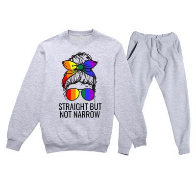 Straight But Not Narrow Proud Ally Premium Crewneck Sweatsuit Set