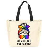Straight But Not Narrow Proud Ally Zip Tote Bag