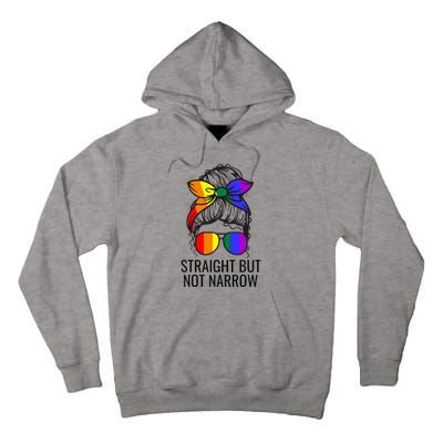 Straight But Not Narrow Proud Ally Tall Hoodie