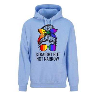 Straight But Not Narrow Proud Ally Unisex Surf Hoodie