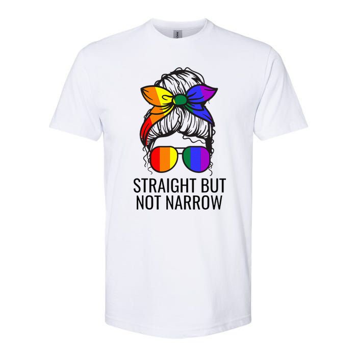 Straight But Not Narrow Proud Ally Softstyle CVC T-Shirt