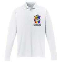 Straight But Not Narrow Proud Ally Performance Long Sleeve Polo