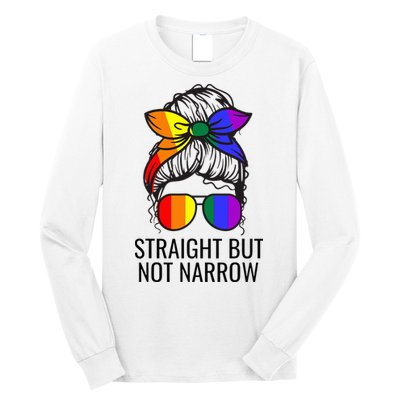 Straight But Not Narrow Proud Ally Long Sleeve Shirt