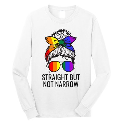 Straight But Not Narrow Proud Ally Long Sleeve Shirt