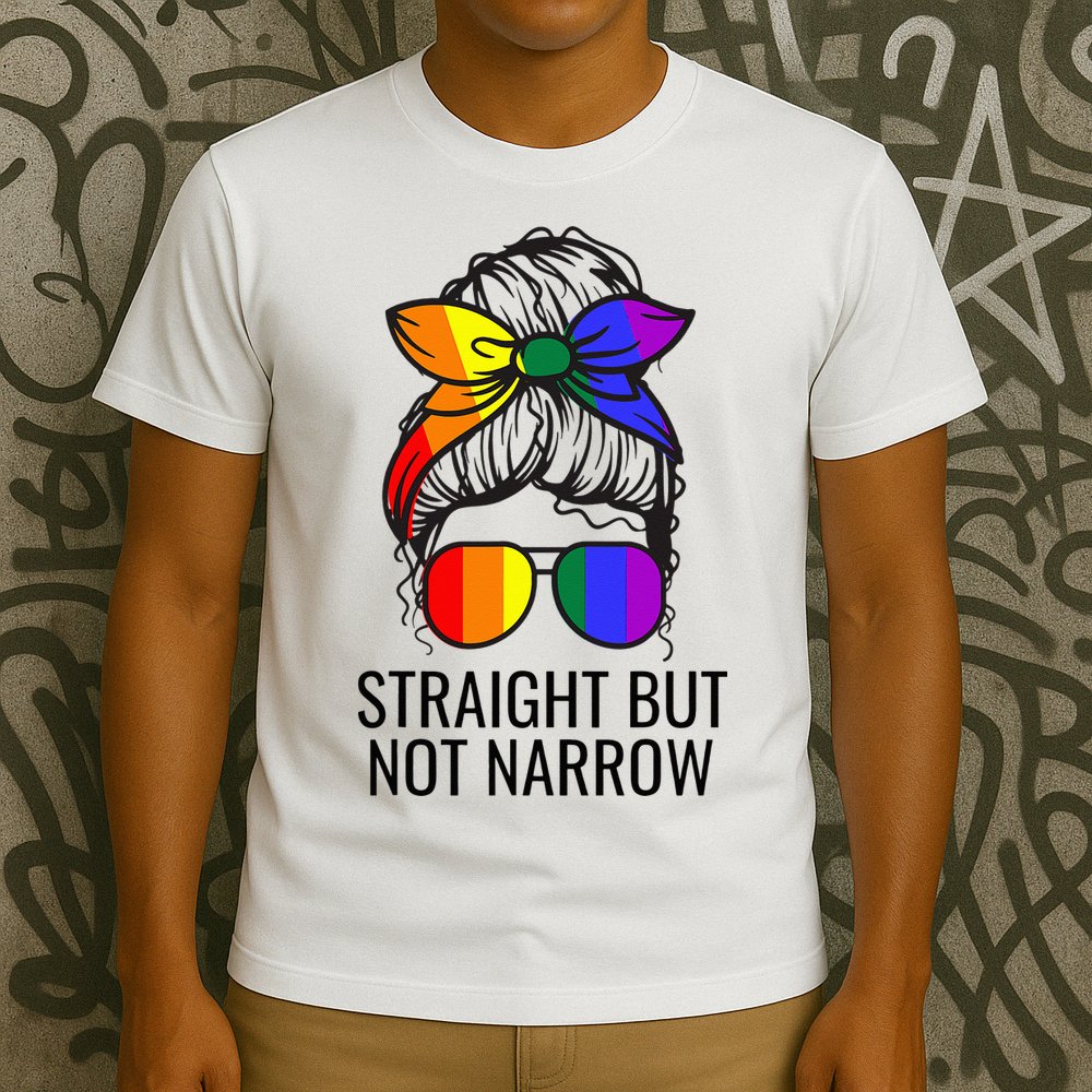 Straight But Not Narrow Proud Ally T-Shirt