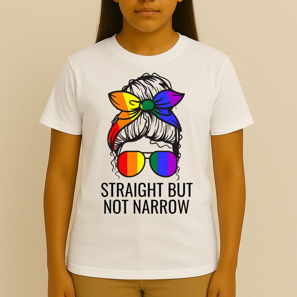 Straight But Not Narrow Proud Ally T-Shirt
