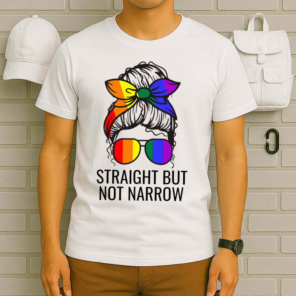 Straight But Not Narrow Proud Ally T-Shirt