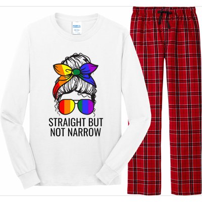 Straight But Not Narrow Proud Ally Long Sleeve Pajama Set