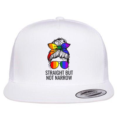 Straight But Not Narrow Proud Ally Flatbill Hat
