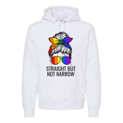 Straight But Not Narrow Proud Ally Premium Hoodie