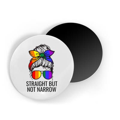 Straight But Not Narrow Proud Ally Magnet