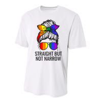 Straight But Not Narrow Proud Ally Performance Sprint T-Shirt