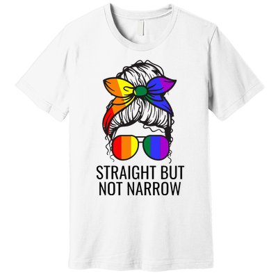 Straight But Not Narrow Proud Ally Premium T-Shirt