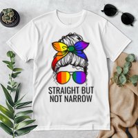 Straight But Not Narrow Proud Ally Premium T-Shirt