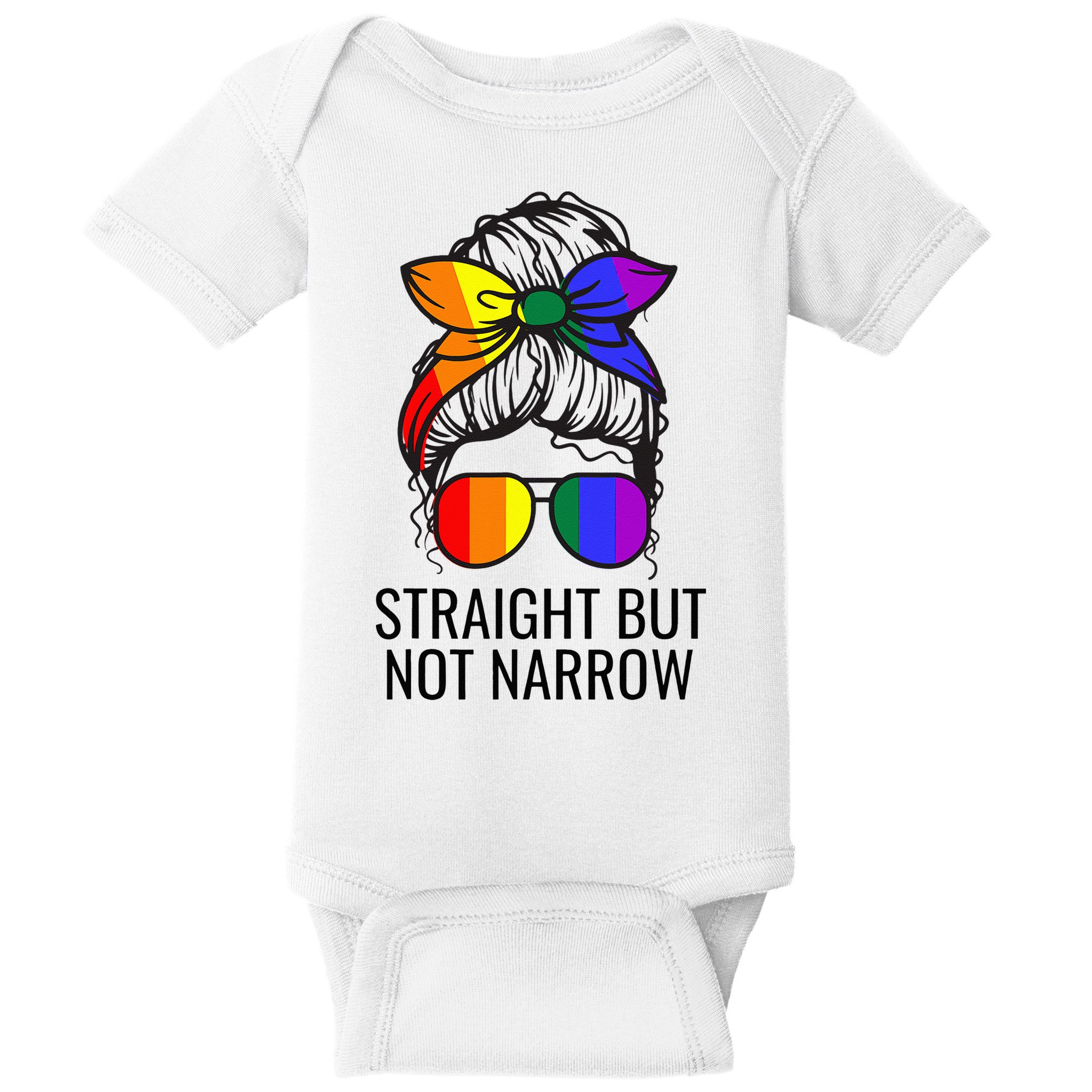 Straight But Not Narrow Proud Ally Baby Bodysuit