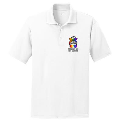 Straight But Not Narrow Proud Ally PosiCharge RacerMesh Polo