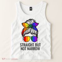 Straight But Not Narrow Proud Ally Tank Top