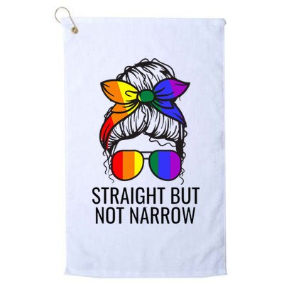 Straight But Not Narrow Proud Ally Golf Towel