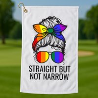 Straight But Not Narrow Proud Ally Golf Towel