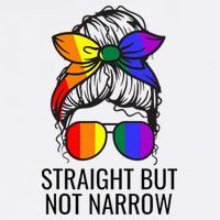 Straight But Not Narrow Proud Ally Kids T-Shirt