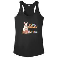 Some Bunny Needs Coffee Easter Day Gift Ladies PosiCharge Competitor Racerback Tank