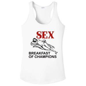 Sex Breakfast Of Champions Ladies PosiCharge Competitor Racerback Tank