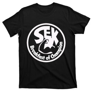 Sex Breakfast Of Champions Formula Driver Hunt T-Shirt