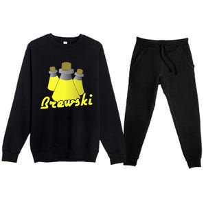 Saradomin Brewski OSRS Premium Crewneck Sweatsuit Set