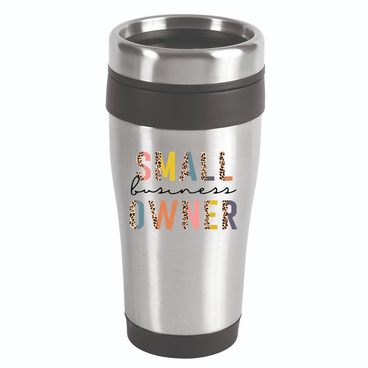 Small Business Owner Tee For Women CEO Entrepreneur 16oz Travel Tumbler