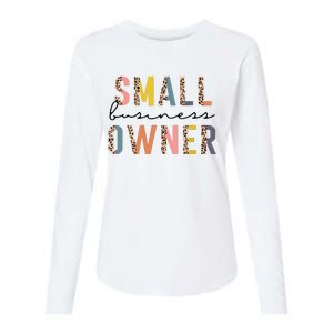 Small Business Owner Tee For Women CEO Entrepreneur Womens Cotton Relaxed Long Sleeve T-Shirt