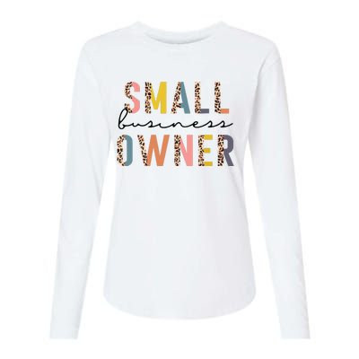 Small Business Owner Tee For Women CEO Entrepreneur Womens Cotton Relaxed Long Sleeve T-Shirt