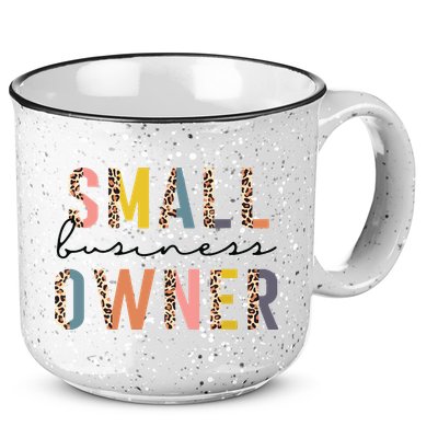 Small Business Owner Tee For Women CEO Entrepreneur 15oz Campfire Ceramic Mug