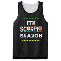 Scorpio Birthday October November ITS LEO SEASON Fun Saying Mesh Reversible Basketball Jersey Tank