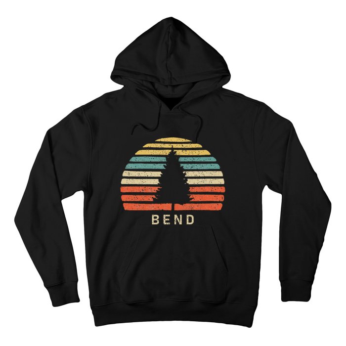 Sunset Bend Oregon Pine Tree Hoodie