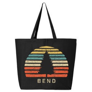 Sunset Bend Oregon Pine Tree 25L Jumbo Tote