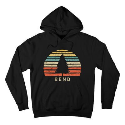 Sunset Bend Oregon Pine Tree Tall Hoodie