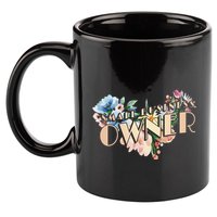 Small Business Owner Flower 11oz C Handle Ceramic Mug