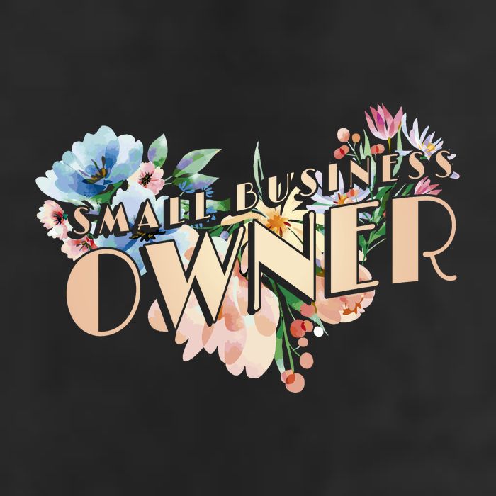 Small Business Owner Flower 11oz C Handle Ceramic Mug